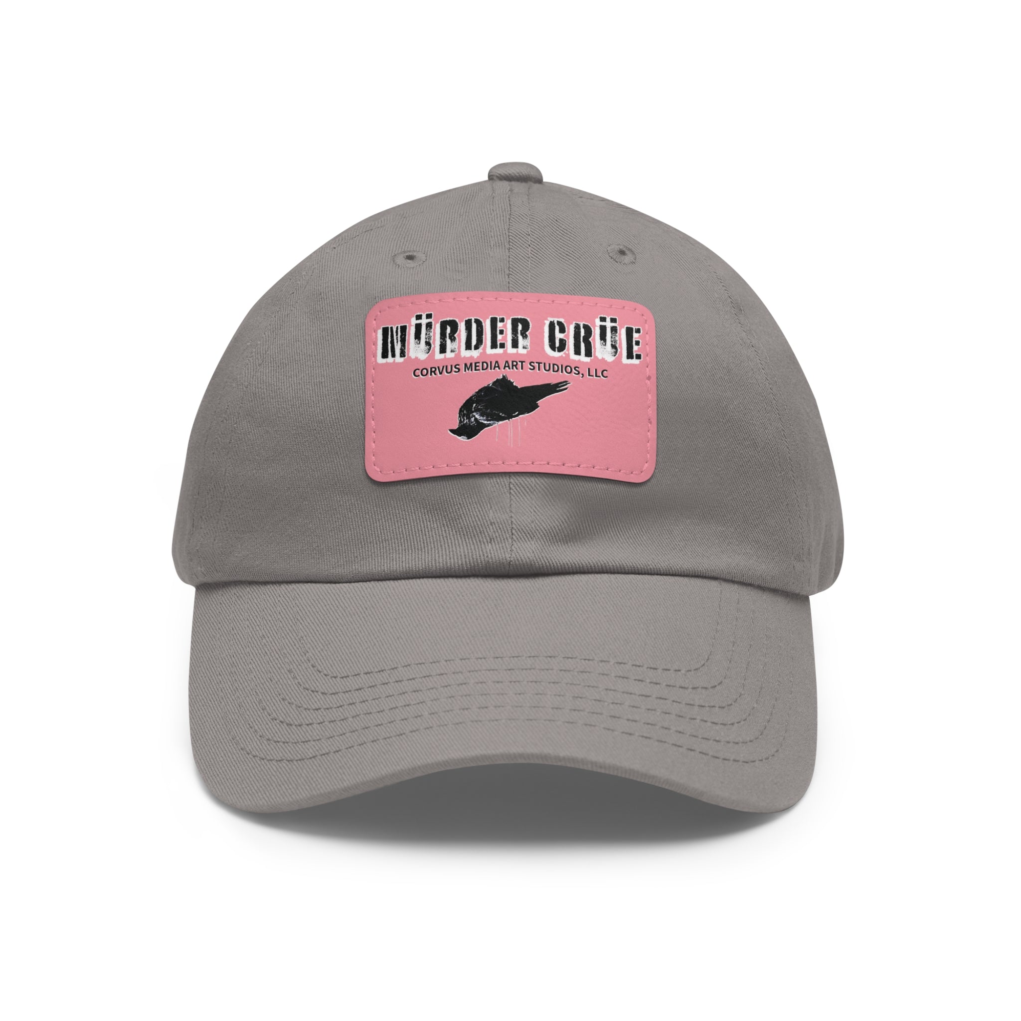 Mürder Crüe by Corvus- Dad Hat with Leather Patch - Perfect for Outdoor Adventures, Birthdays, and Everyday Wear, Casual Hat, Unique Gift, [...]
