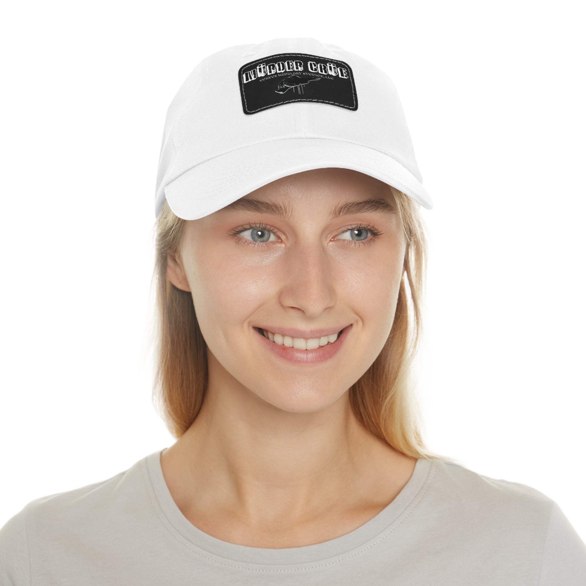 Mürder Crüe by Corvus- Dad Hat with Leather Patch - Perfect for Outdoor Adventures, Birthdays, and Everyday Wear, Casual Hat, Unique Gift, [...]