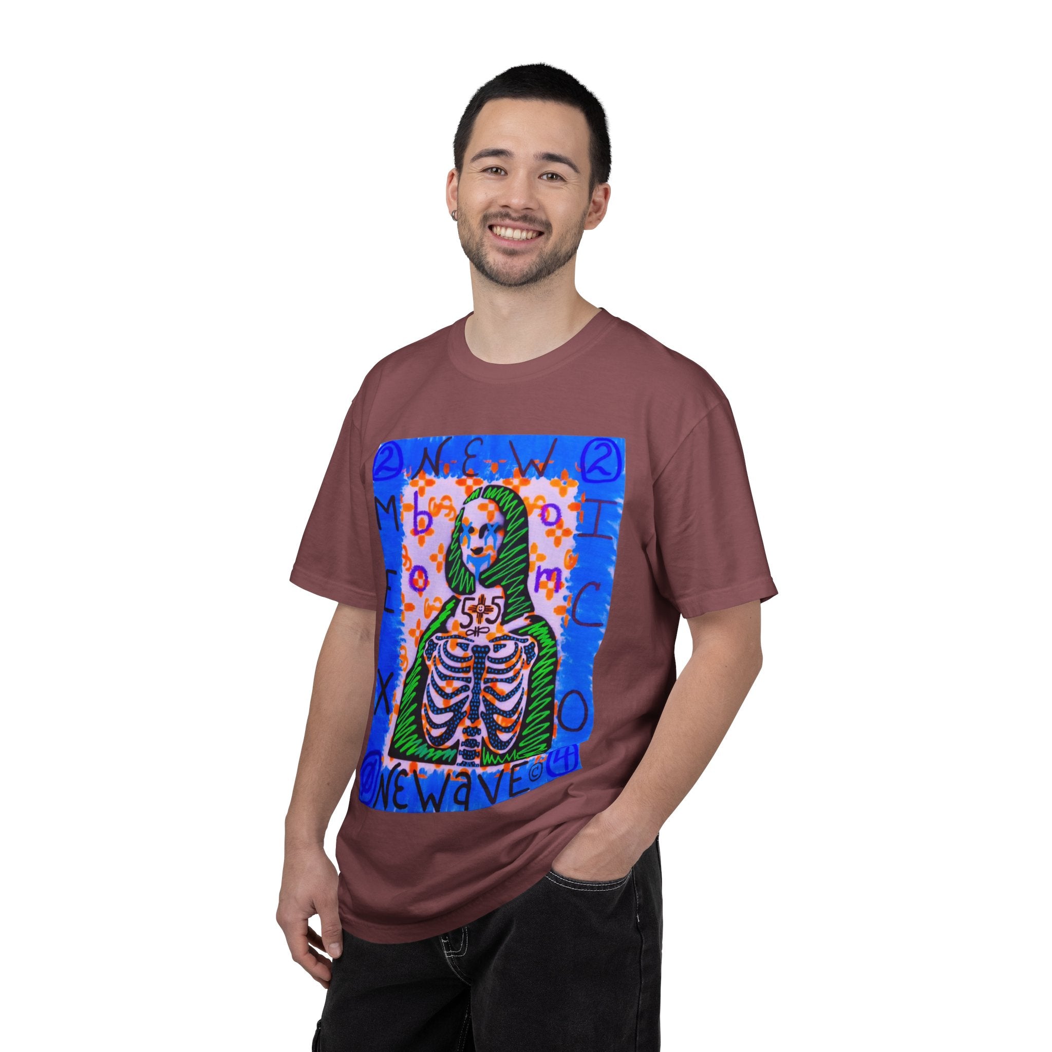 Mona Lisa T‑Shirt — Colorful Gothic Art Graphic Tee