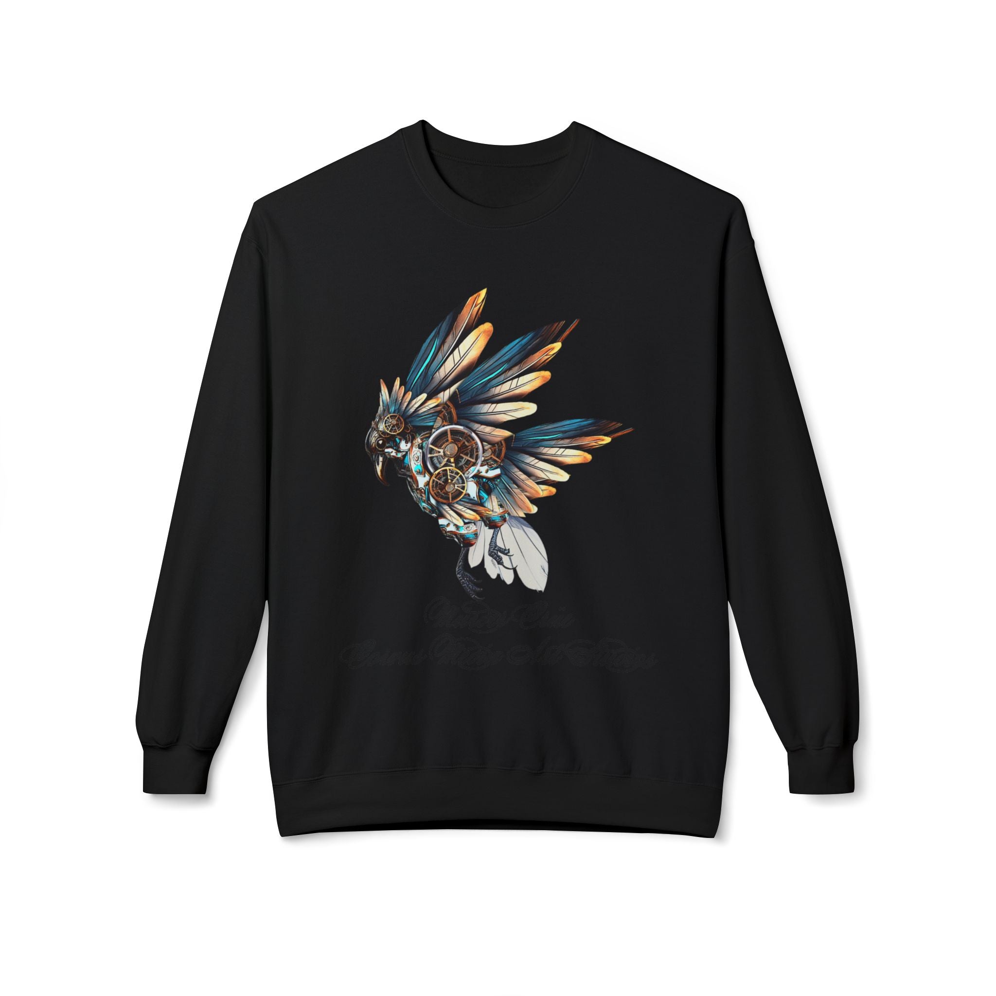 Native Dreamcatcher Eagle Crewneck Sweatshirt – 'Protect Our Cousins, Watch Our Futures'