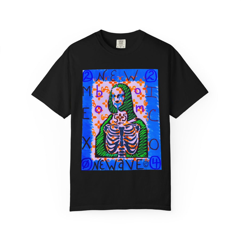 Mona Lisa T‑Shirt — Colorful Gothic Art Graphic Tee