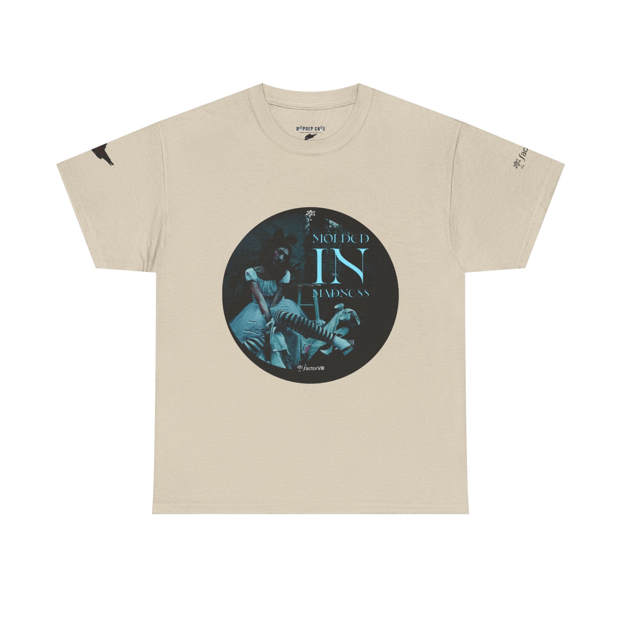 Molded In Madness By Factor VIII Photography- Retro Graphic Unisex Heavy Cotton Tee - Vintage Artwork Design