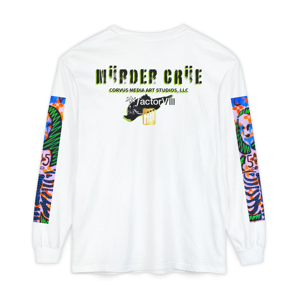 Skeleton Mona Lisa Long Sleeve Tee — 'New Wave' Graphic Shirt