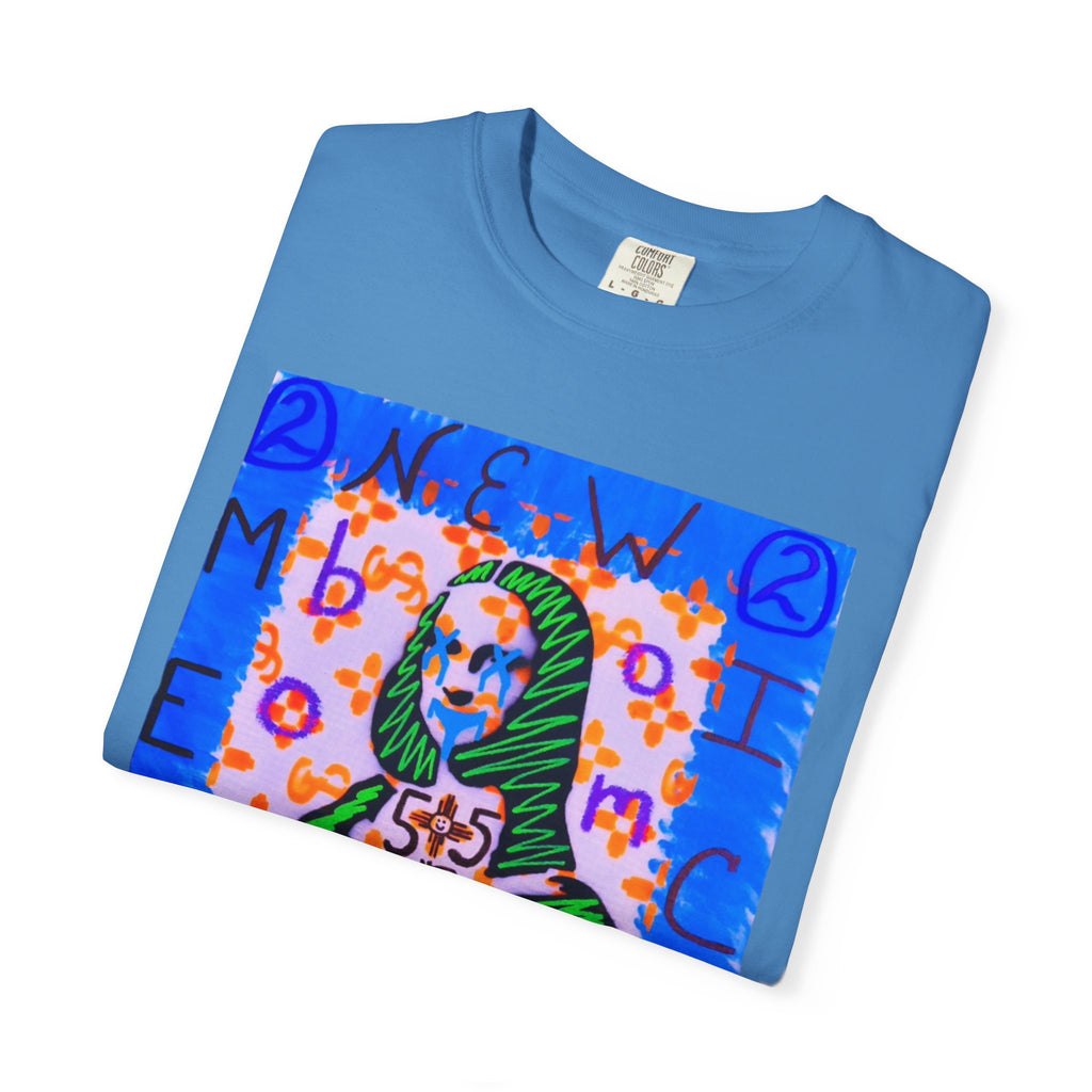 Mona Lisa T‑Shirt — Colorful Gothic Art Graphic Tee