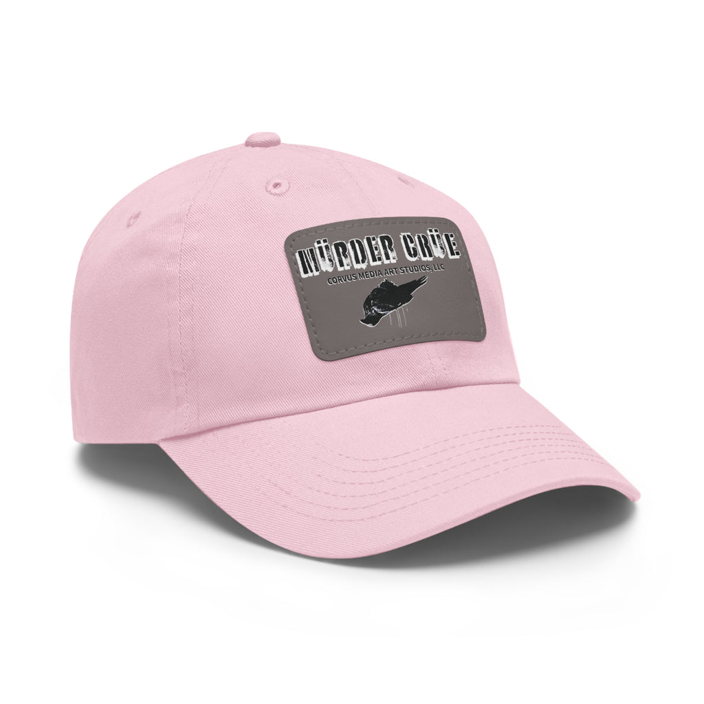 Mürder Crüe by Corvus- Dad Hat with Leather Patch - Perfect for Outdoor Adventures, Birthdays, and Everyday Wear, Casual Hat, Unique Gift, [...]