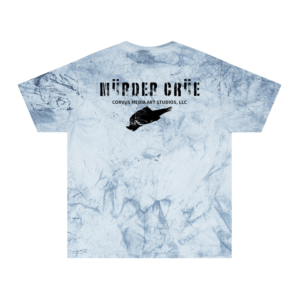Mürder Crüe by Corvus- Color Blast Unisex T-Shirt, Artistic Tee, Unique Casual Wear, Creative Expression Apparel
