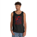 Graphic Tank Top — Red Doodle 'Nothing' Street Art Design