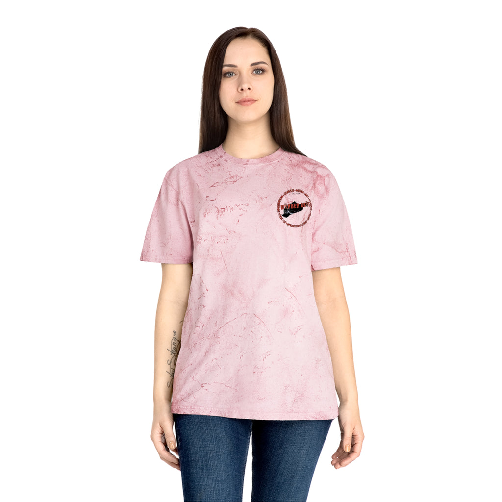 Mürder Crüe by Corvus- Color Blast Unisex T-Shirt, Artistic Tee, Unique Casual Wear, Creative Expression Apparel