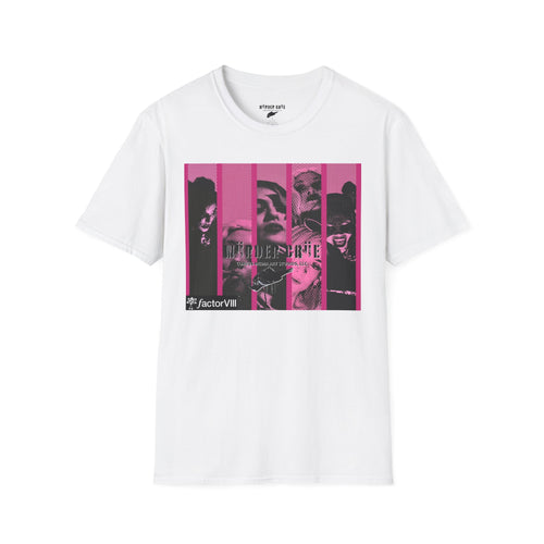 All My Friends Are Baddies by Factor VIII-  T-Shirt - Perfect for Music Lovers, Casual Style, Concert Wear, Vintage Vibe, Gift for Him/Her