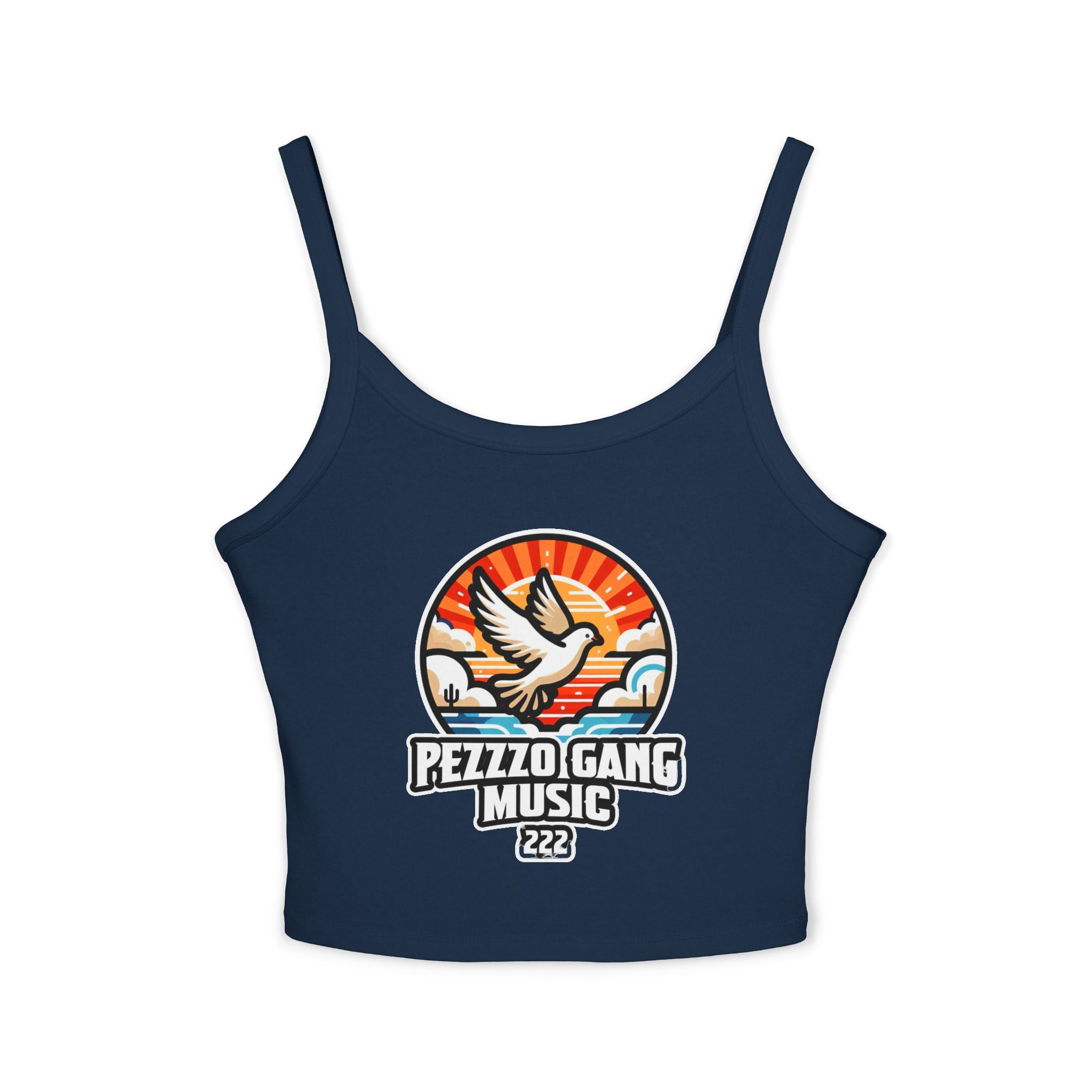Pezzzo Gang Music Dove Crop Tank