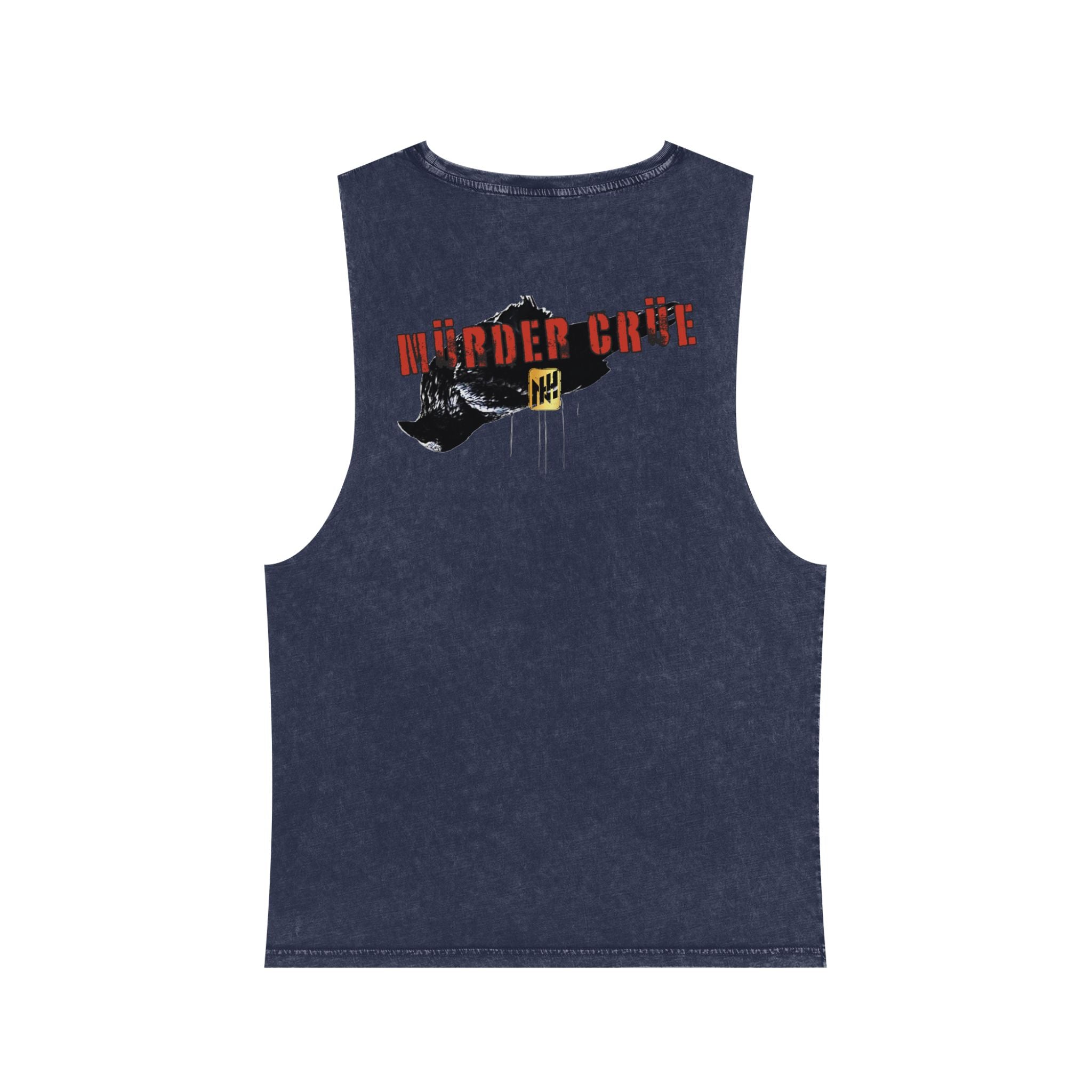 Came For The Tea by Nicholas Harvey-Stonewash Graphic Tank Top, Relaxed Summer Casual, Perfect for Music Festivals, Graphic Apparel for Men and Women, Streetwear