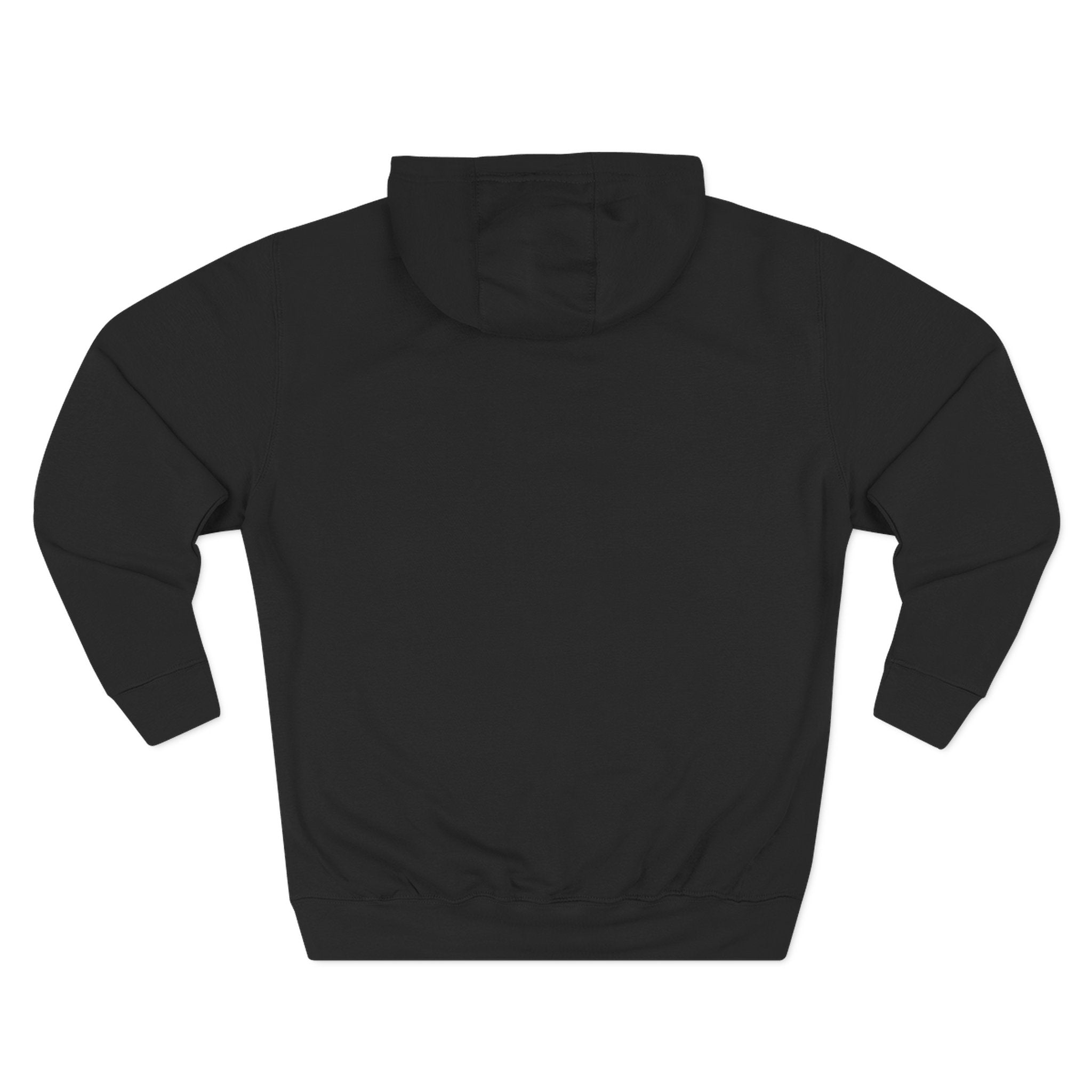 Raven & Dove Minimalist Hoodie — Small Chest Bird Graphic