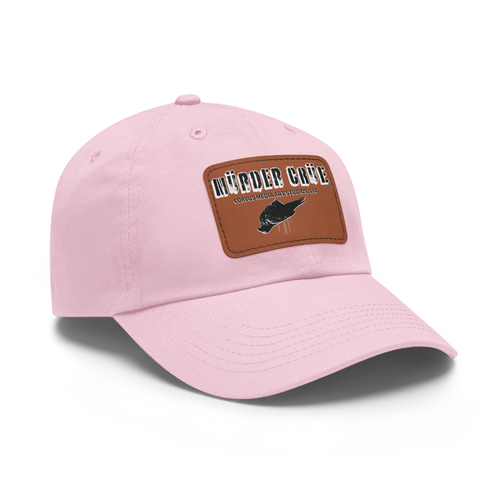 Mürder Crüe by Corvus- Dad Hat with Leather Patch - Perfect for Outdoor Adventures, Birthdays, and Everyday Wear, Casual Hat, Unique Gift, [...]