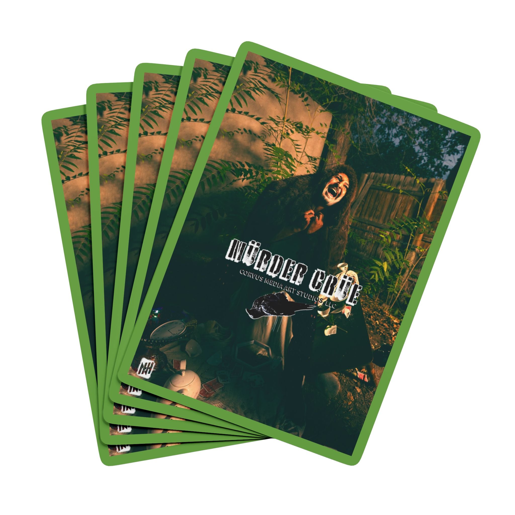 March Hare Poker Playing Cards by Nicholas Harvey- Unique Card Deck, Game Night Essential, Gift for Gamers, Collector's Item, Outdoor Party Must-Have