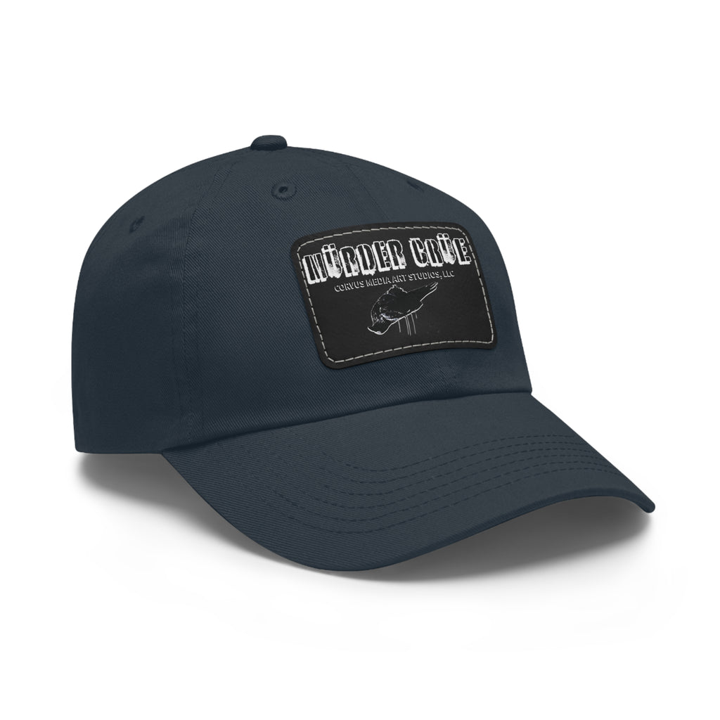 Mürder Crüe by Corvus- Dad Hat with Leather Patch - Perfect for Outdoor Adventures, Birthdays, and Everyday Wear, Casual Hat, Unique Gift, [...]