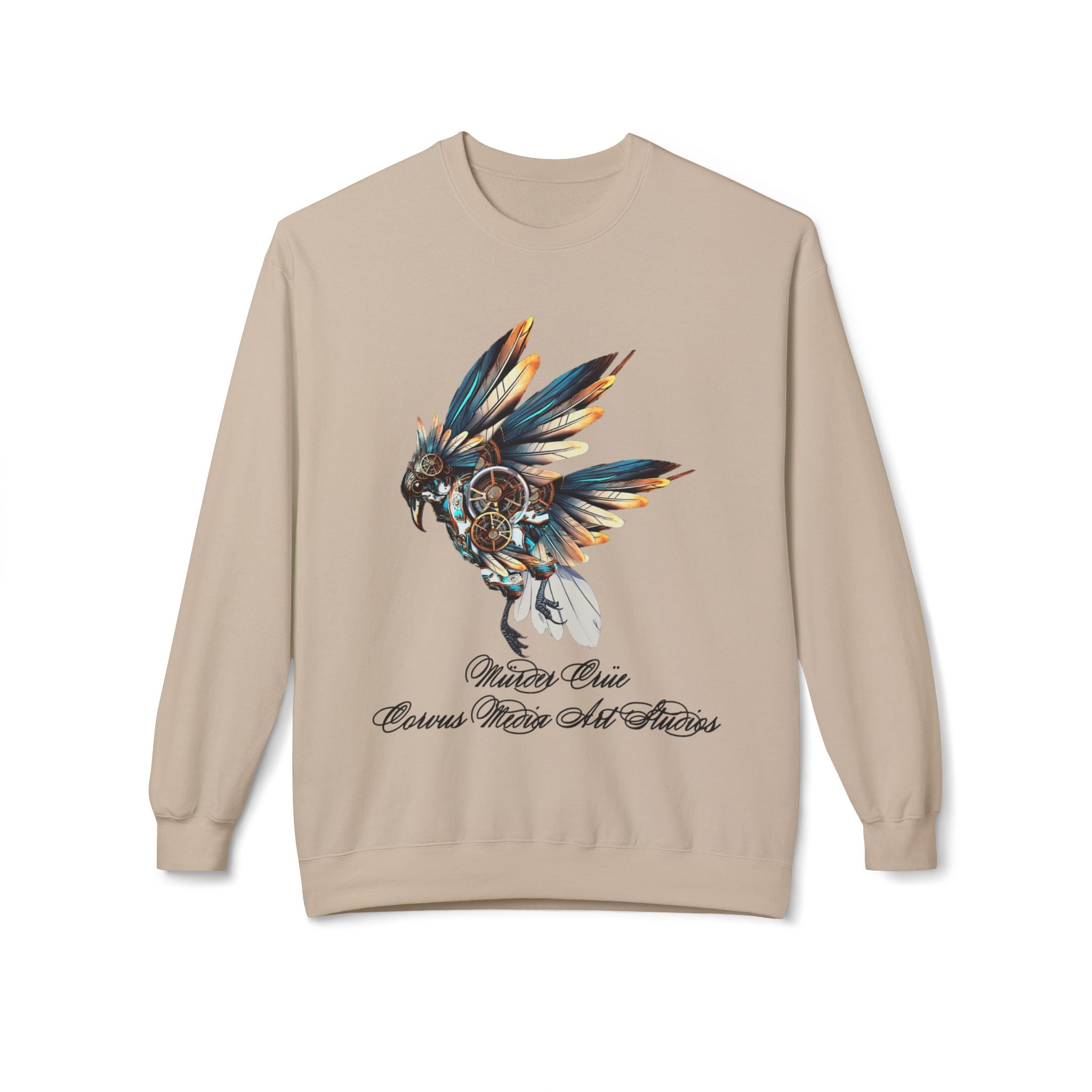 Native Dreamcatcher Eagle Crewneck Sweatshirt – 'Protect Our Cousins, Watch Our Futures'