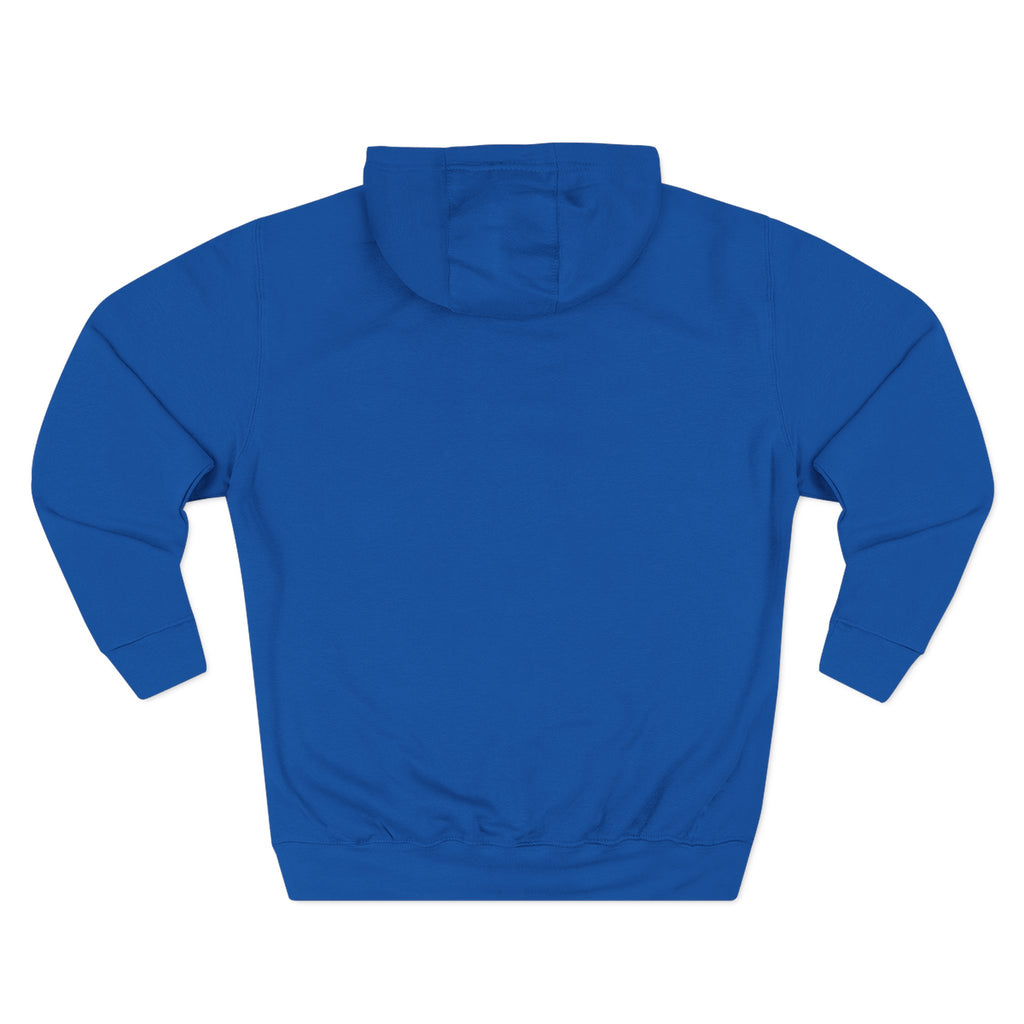 Raven & Dove Minimalist Hoodie — Small Chest Bird Graphic