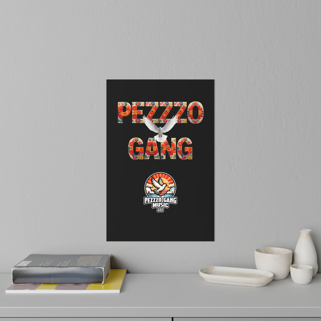 Wall Decal — Pezzzo Gang Music Orange Dove Poster