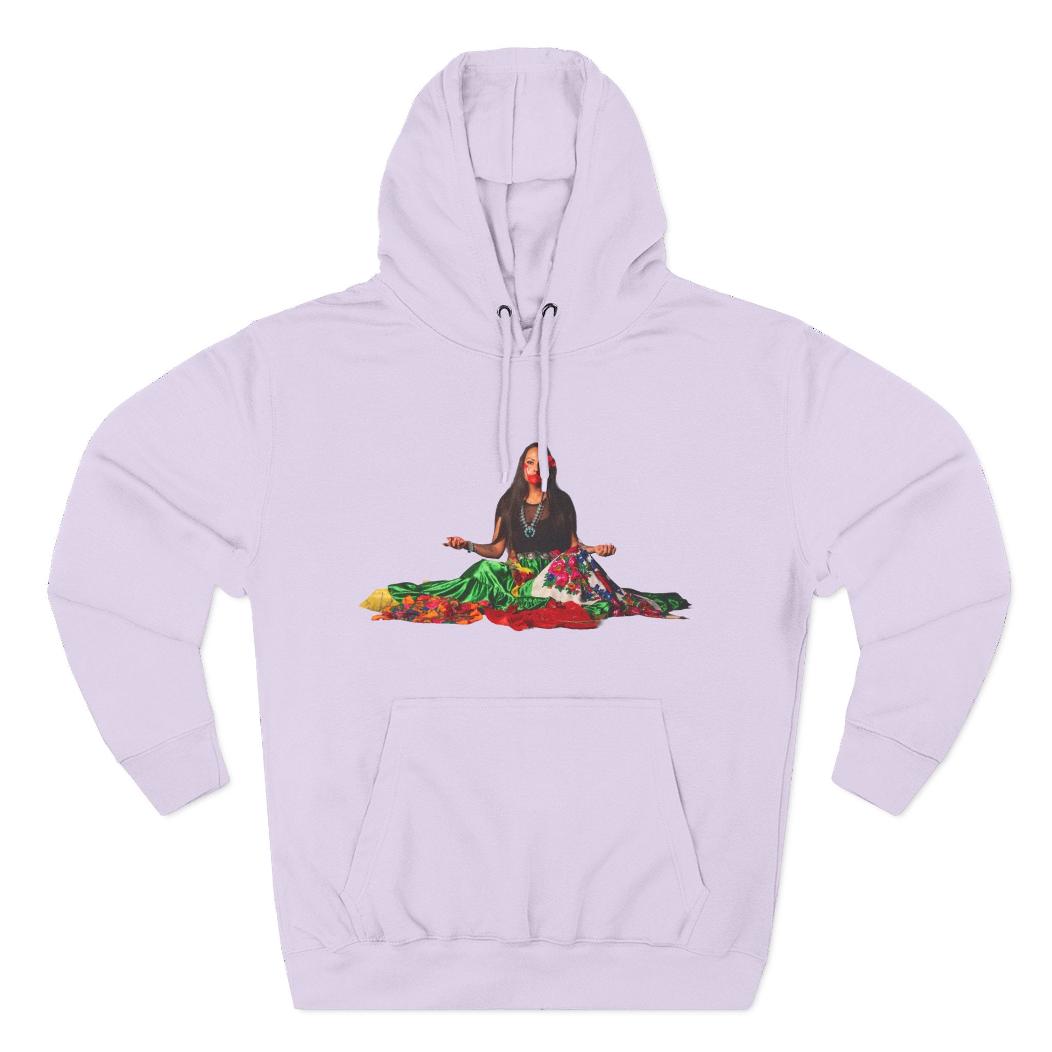 STOP MURDER: Diné - Limited Edition: Nikki- by Nicholas Harvey- Three-Panel Fleece Hoodie, Unique Gift for Artists, Comfortable Casual Wear