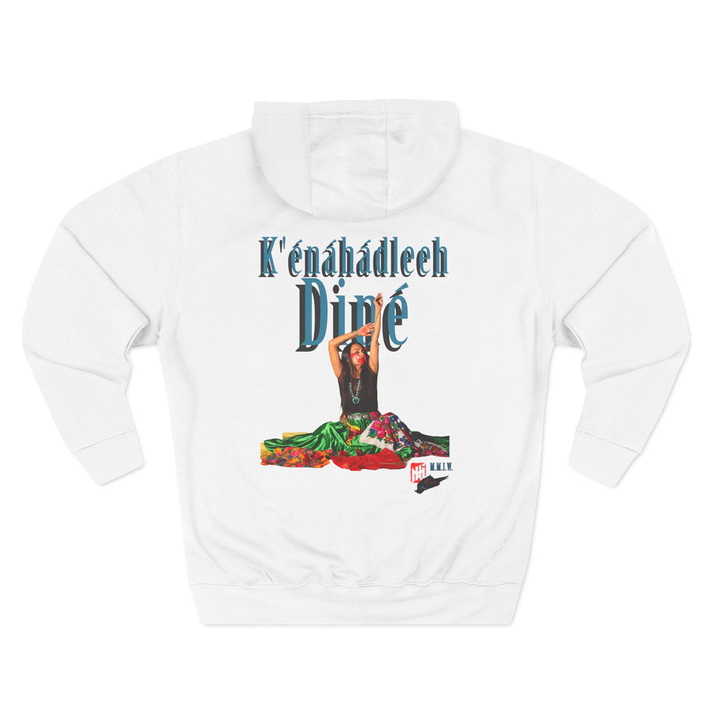 STOP MURDER: Diné - Limited Edition: Nikki- by Nicholas Harvey- Three-Panel Fleece Hoodie, Unique Gift for Artists, Comfortable Casual Wear