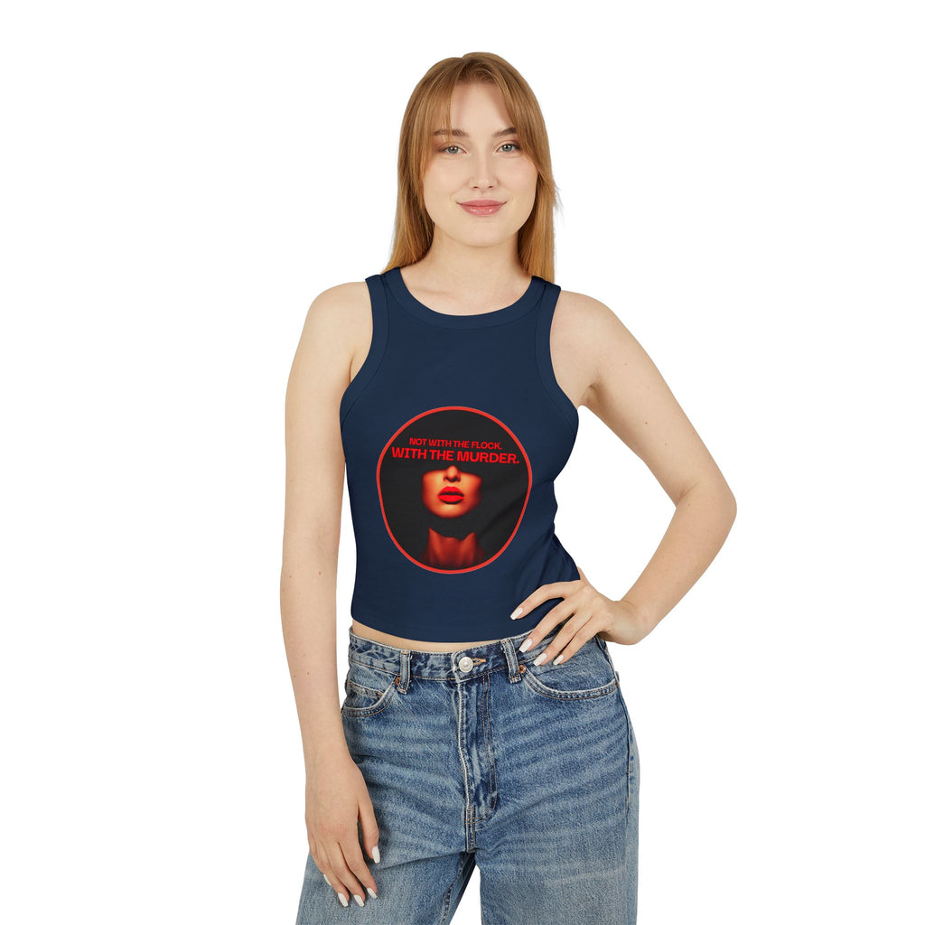 Not with the flock Racer Tank
