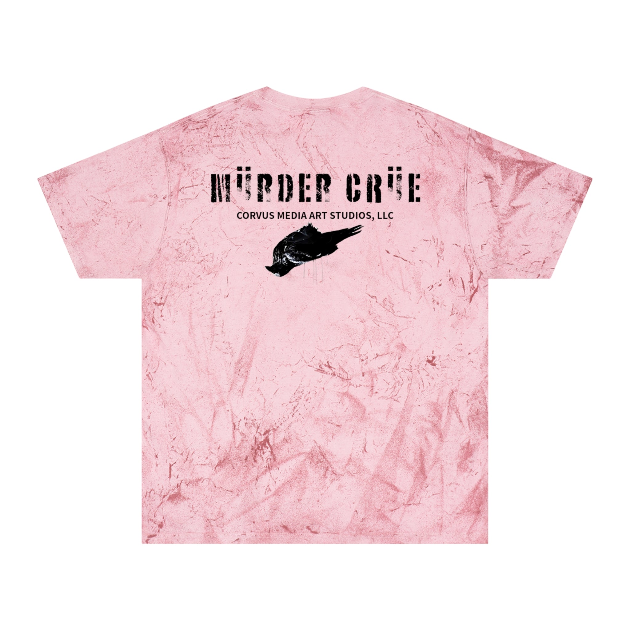 Mürder Crüe by Corvus- Color Blast Unisex T-Shirt, Artistic Tee, Unique Casual Wear, Creative Expression Apparel