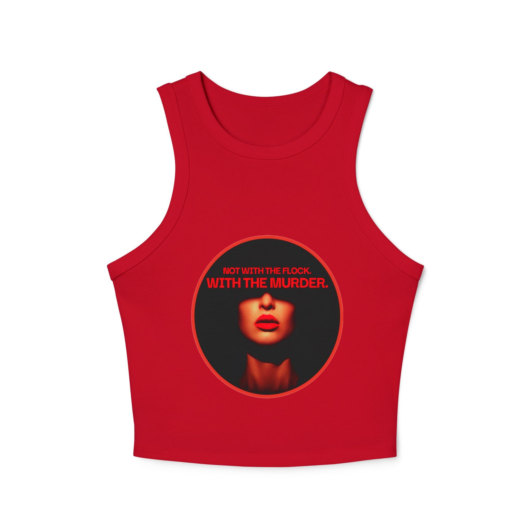 Not with the flock Racer Tank