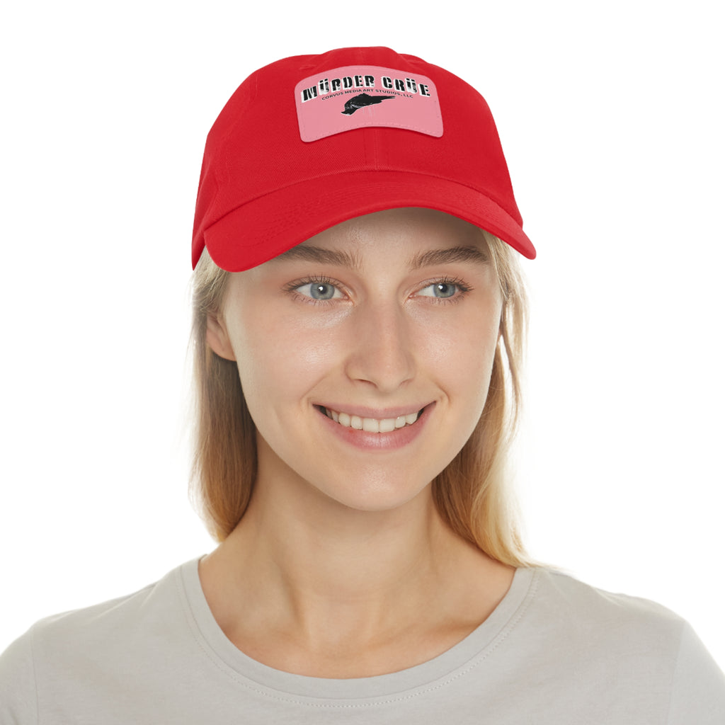 Mürder Crüe by Corvus- Dad Hat with Leather Patch - Perfect for Outdoor Adventures, Birthdays, and Everyday Wear, Casual Hat, Unique Gift, [...]