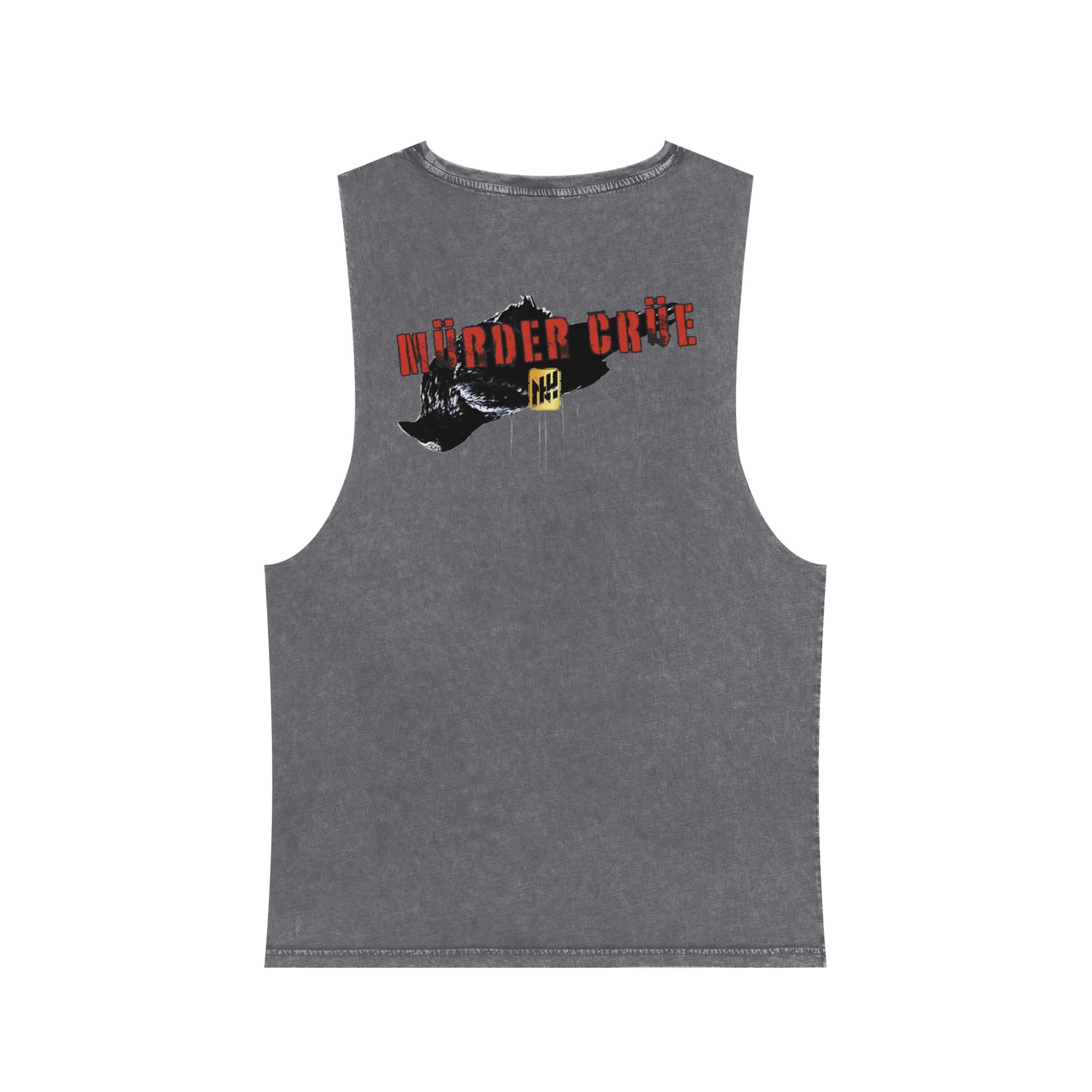 Came For The Tea by Nicholas Harvey-Stonewash Graphic Tank Top, Relaxed Summer Casual, Perfect for Music Festivals, Graphic Apparel for Men and Women, Streetwear
