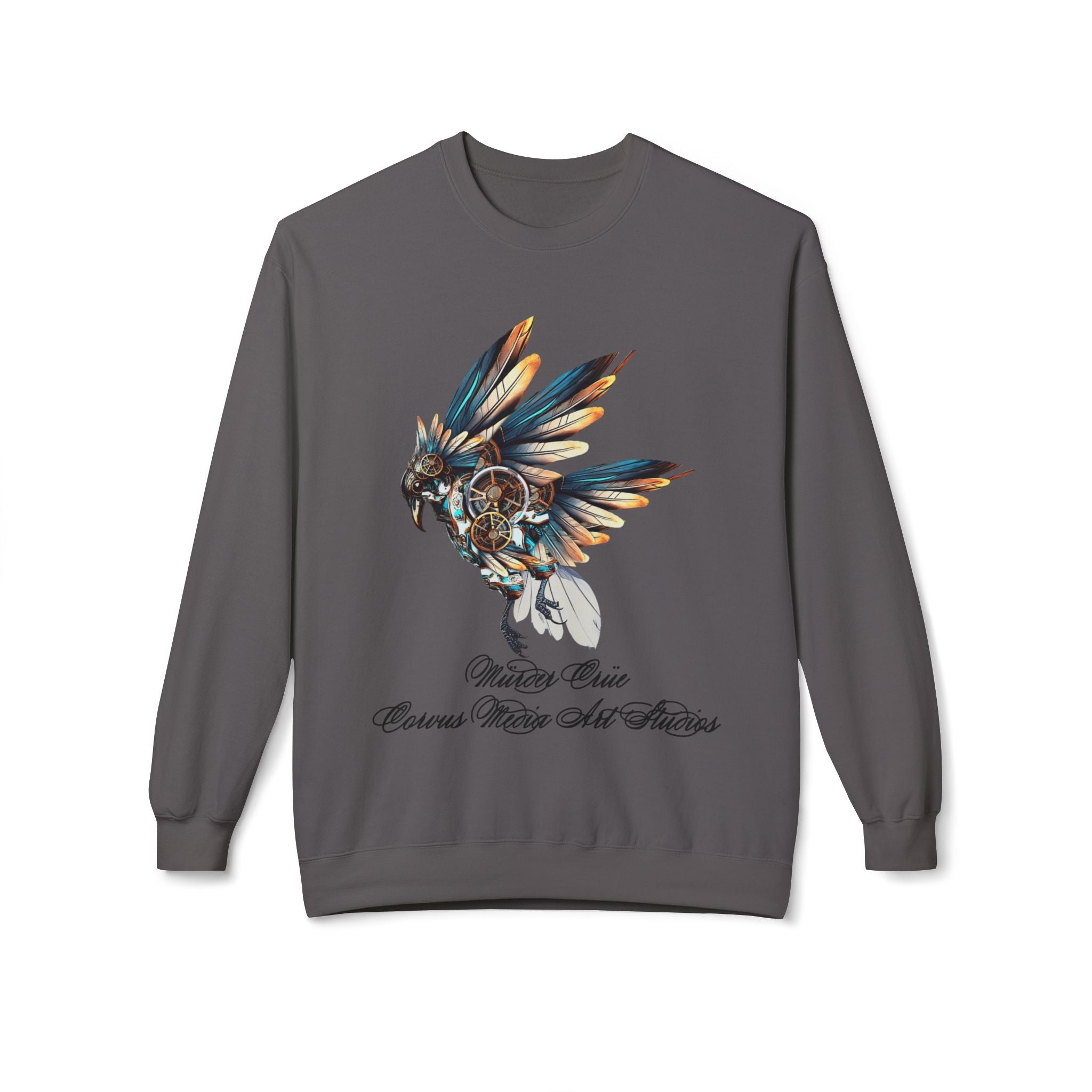 Native Dreamcatcher Eagle Crewneck Sweatshirt – 'Protect Our Cousins, Watch Our Futures'