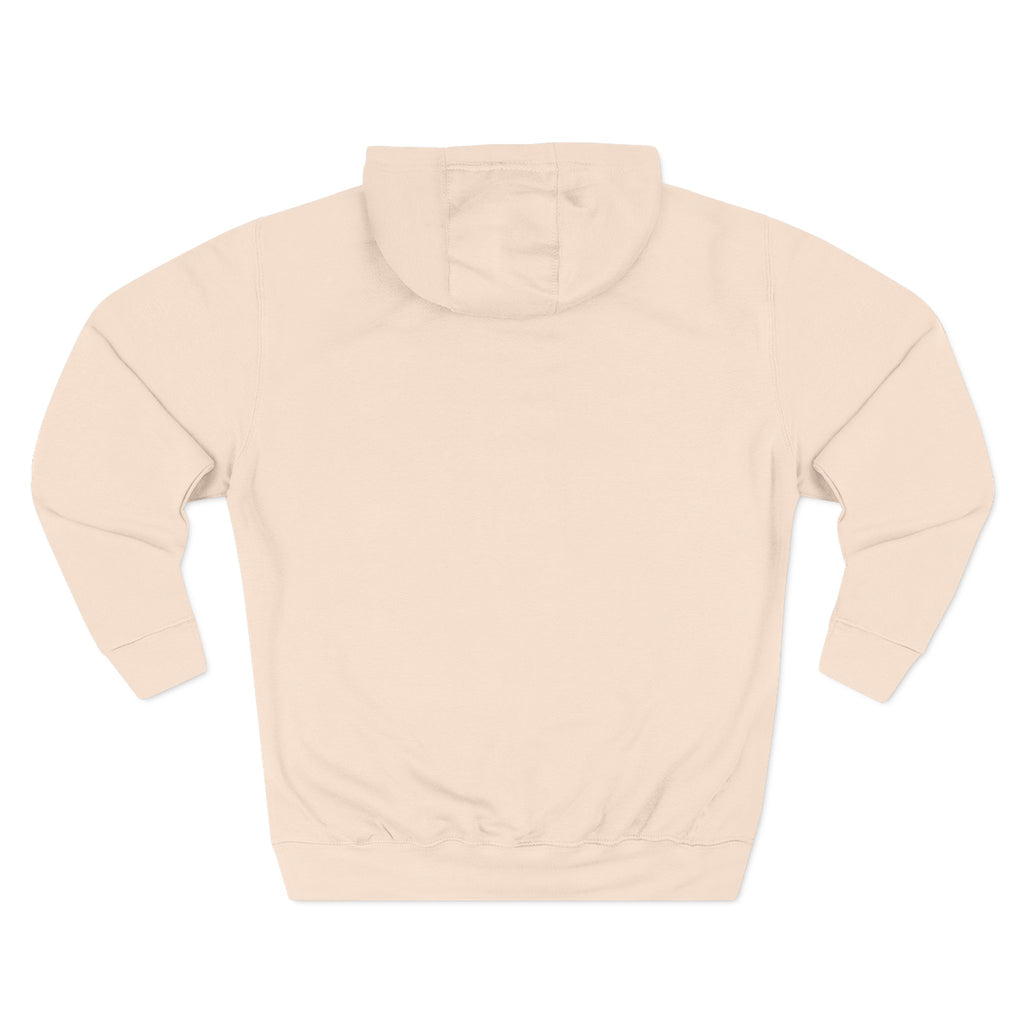 Raven & Dove Minimalist Hoodie — Small Chest Bird Graphic