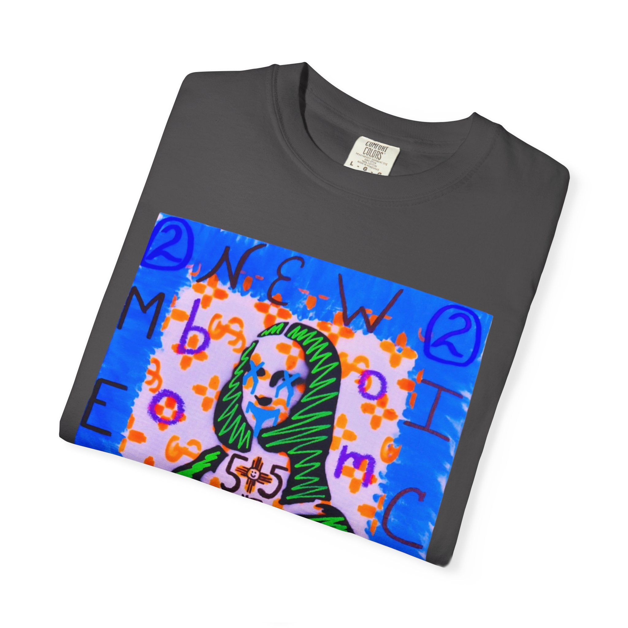 Mona Lisa T‑Shirt — Colorful Gothic Art Graphic Tee