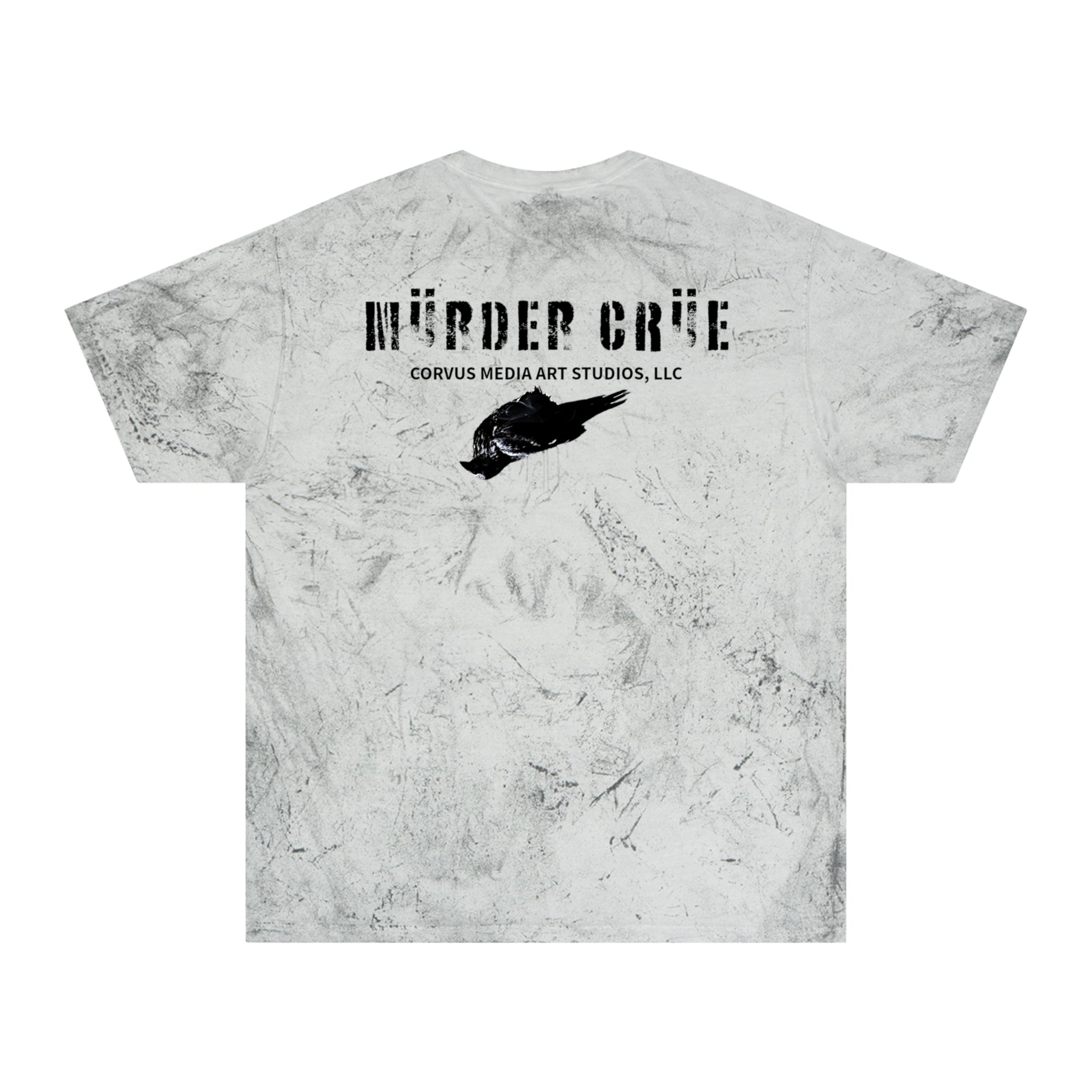 Mürder Crüe by Corvus- Color Blast Unisex T-Shirt, Artistic Tee, Unique Casual Wear, Creative Expression Apparel