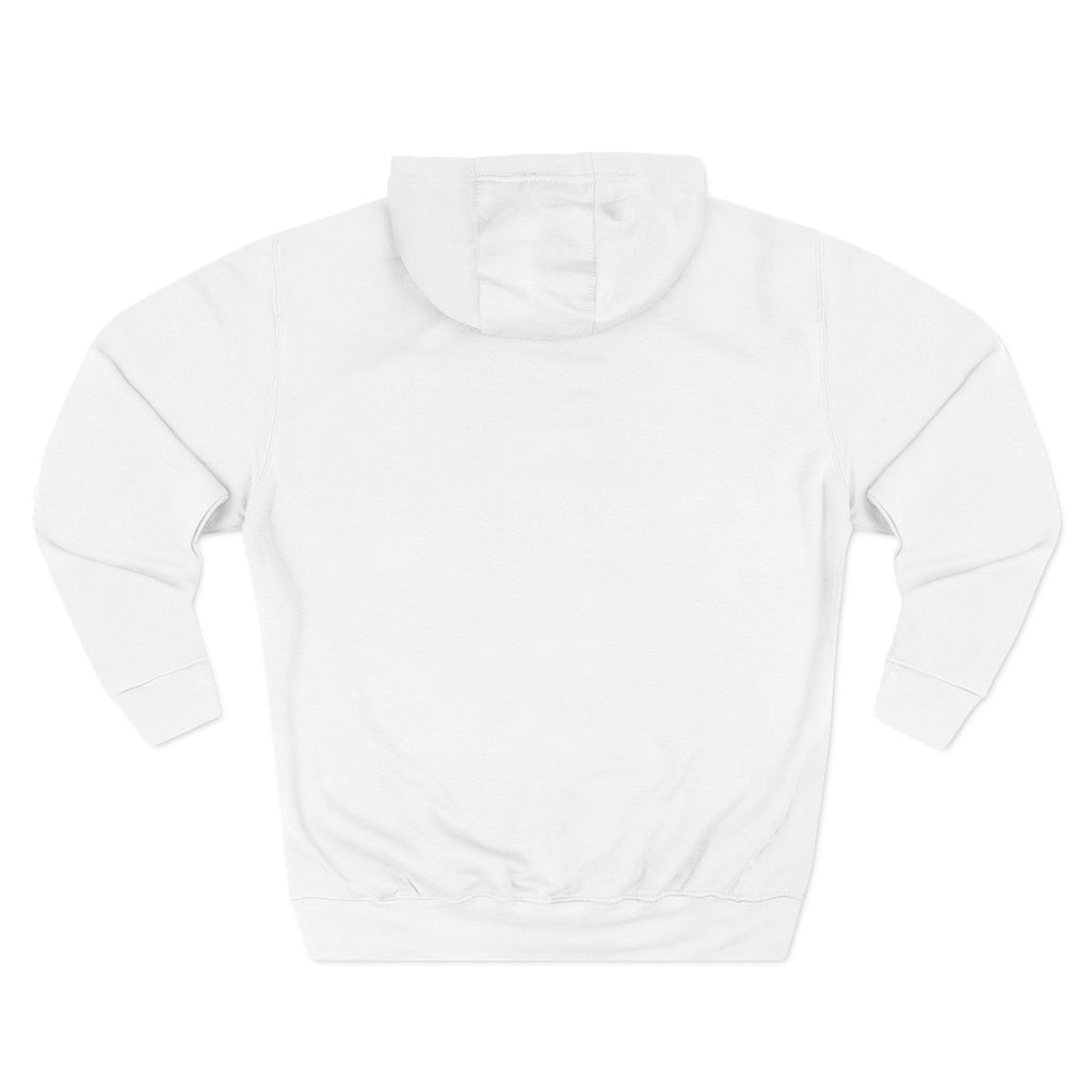 Raven & Dove Minimalist Hoodie — Small Chest Bird Graphic