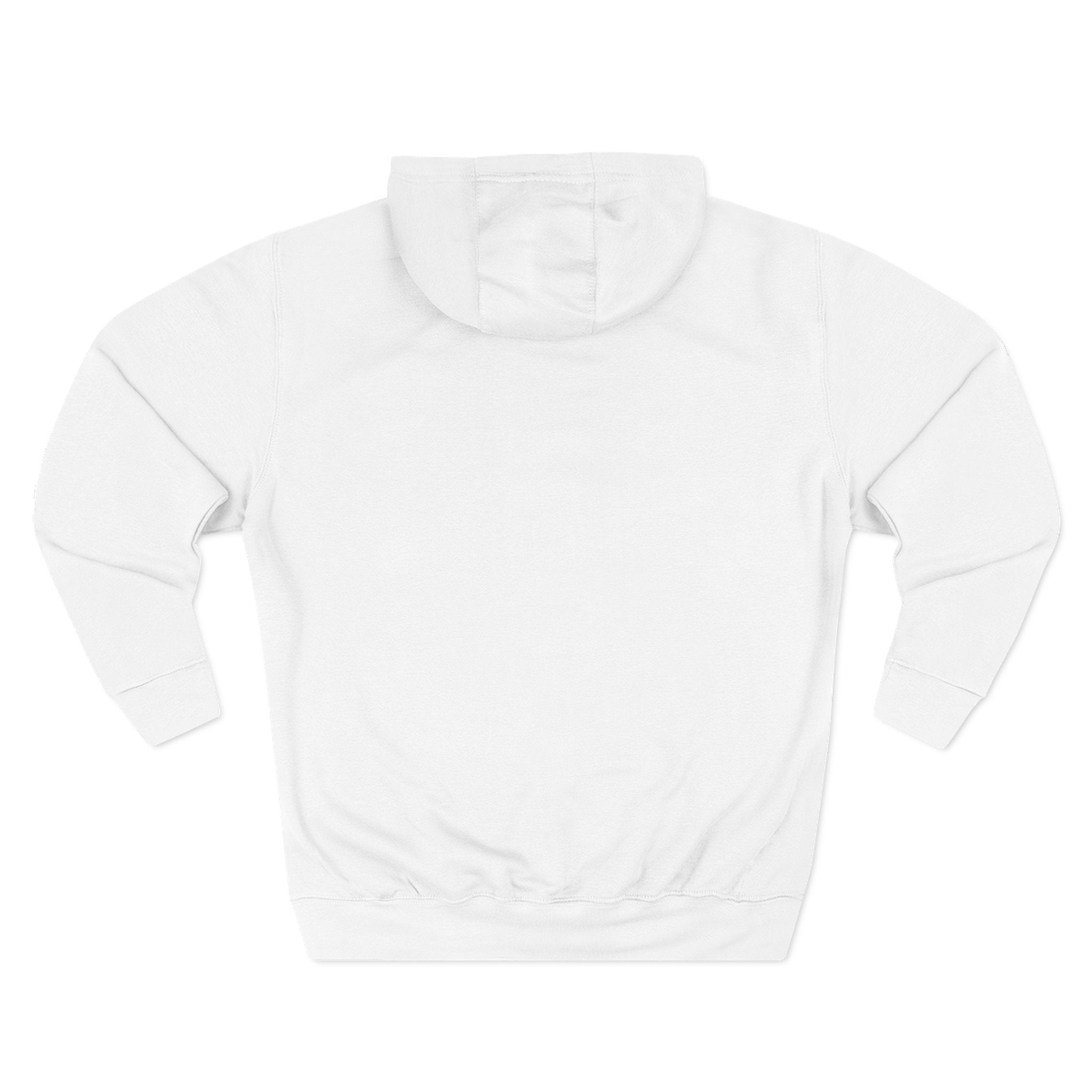 Raven & Dove Minimalist Hoodie — Small Chest Bird Graphic