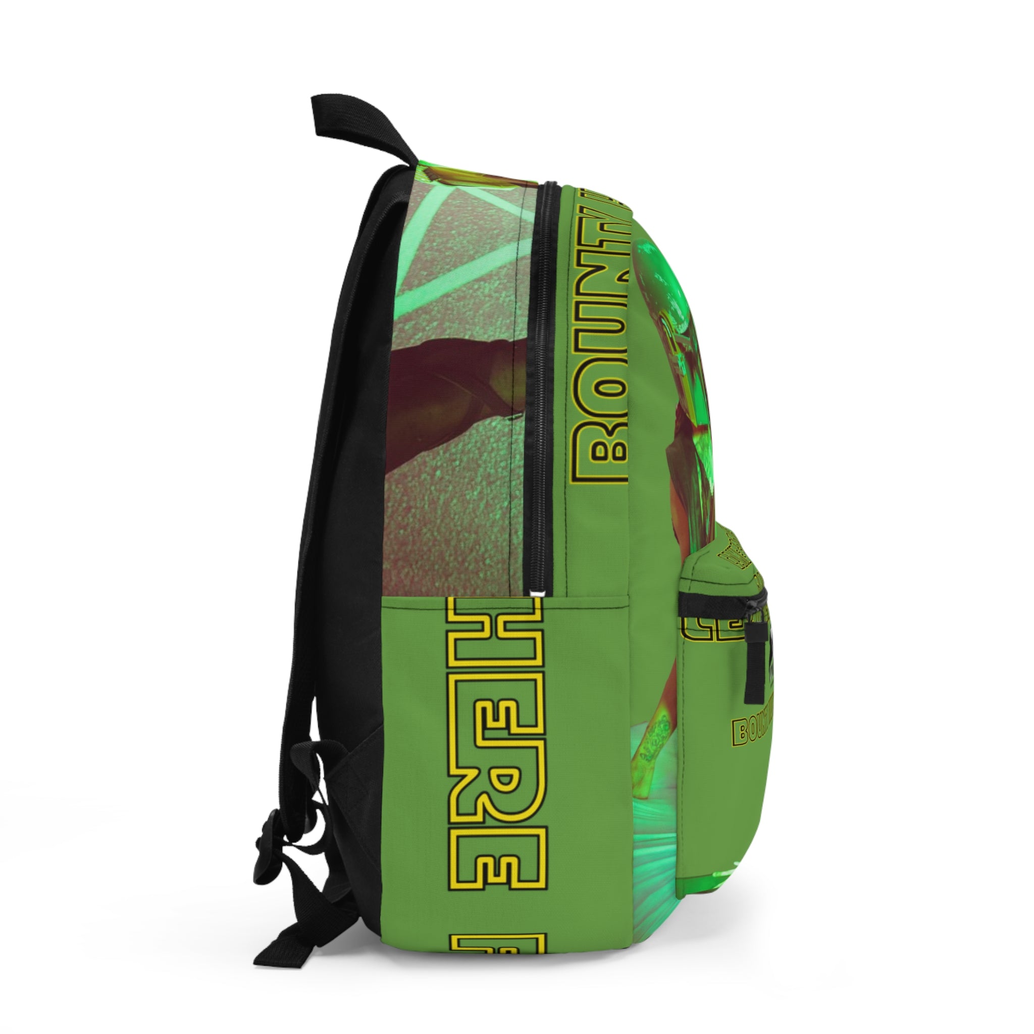 Star Wars Pilot & Bounty Hunter Graphic Backpack — 'Game For The' Retro Green Print