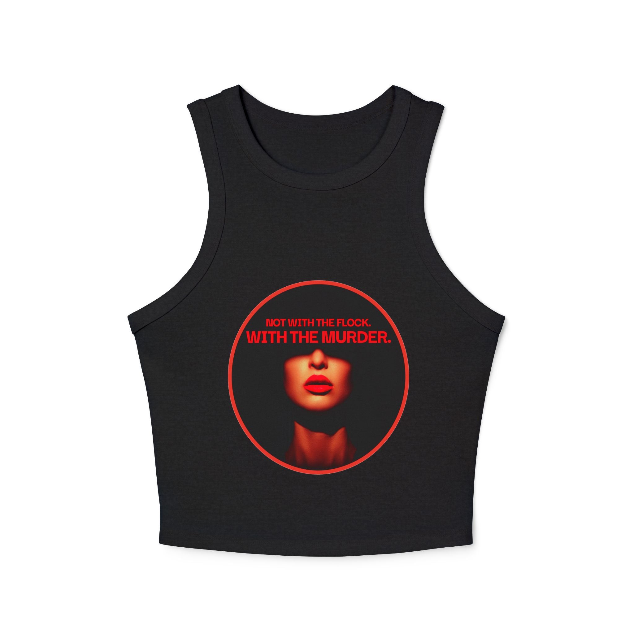 Not with the flock Racer Tank