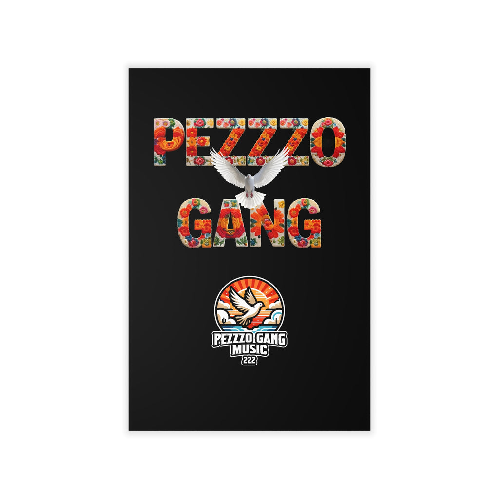 Wall Decal — Pezzzo Gang Music Orange Dove Poster