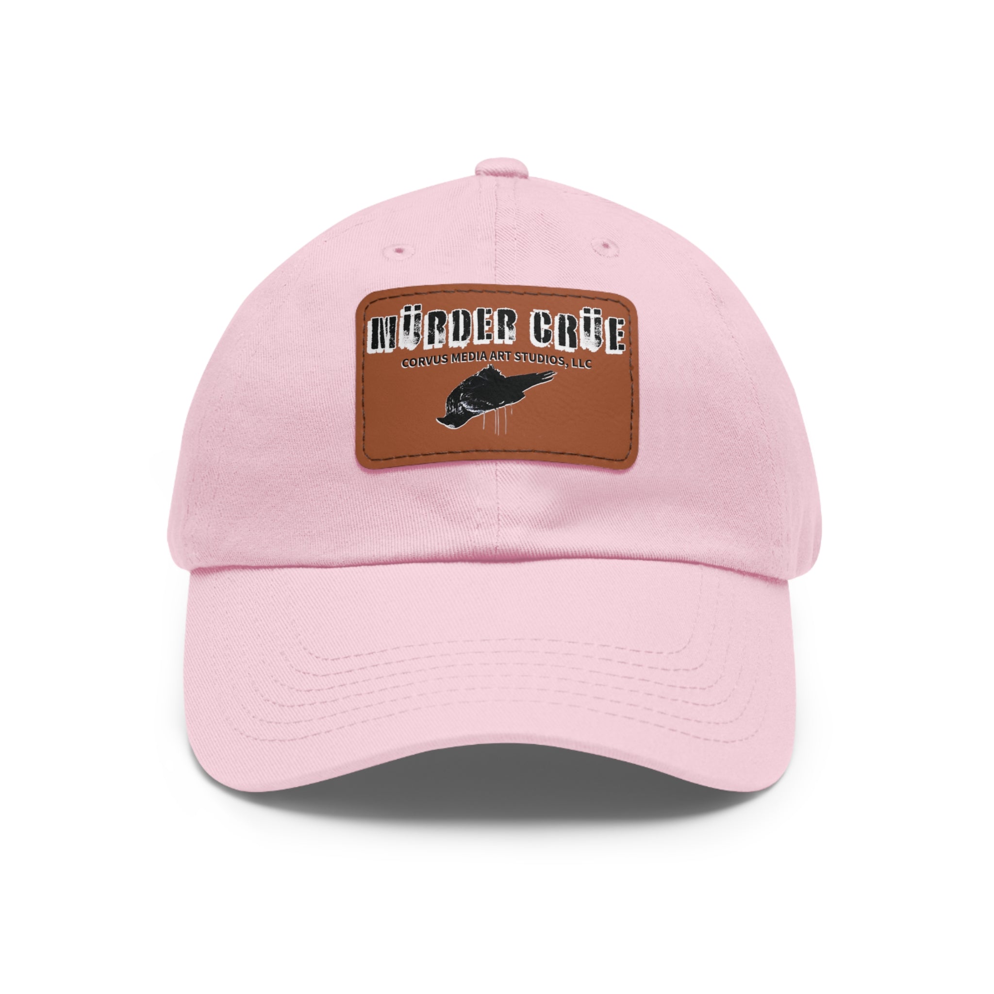 Mürder Crüe by Corvus- Dad Hat with Leather Patch - Perfect for Outdoor Adventures, Birthdays, and Everyday Wear, Casual Hat, Unique Gift, [...]