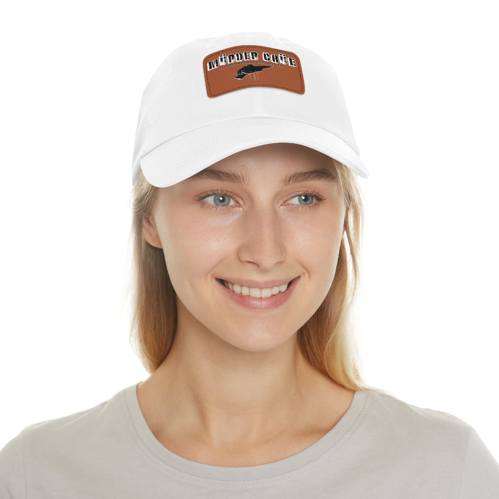 Mürder Crüe by Corvus- Dad Hat with Leather Patch - Perfect for Outdoor Adventures, Birthdays, and Everyday Wear, Casual Hat, Unique Gift, [...]