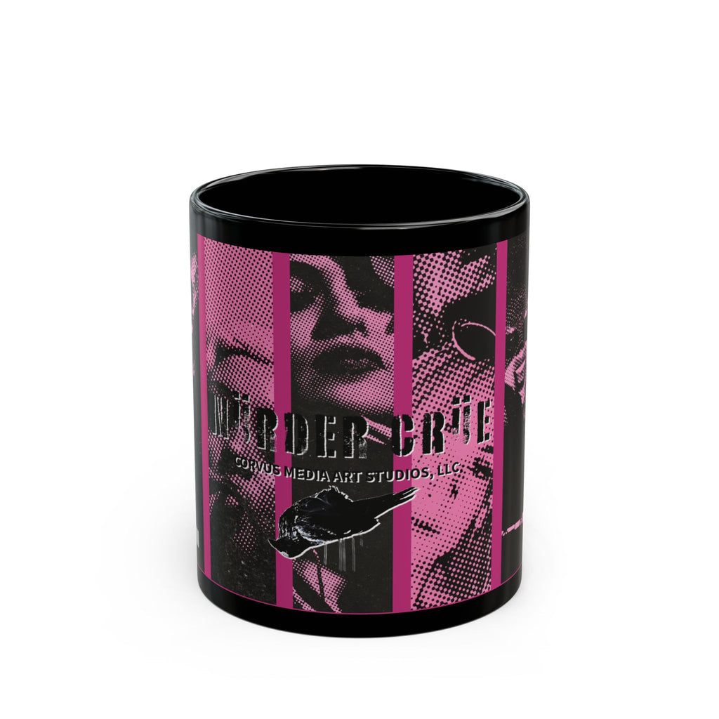 Glamour DC Villains Murder Mug By Factor VIII Photography – Stylish Black Coffee Cup with Edgy Design