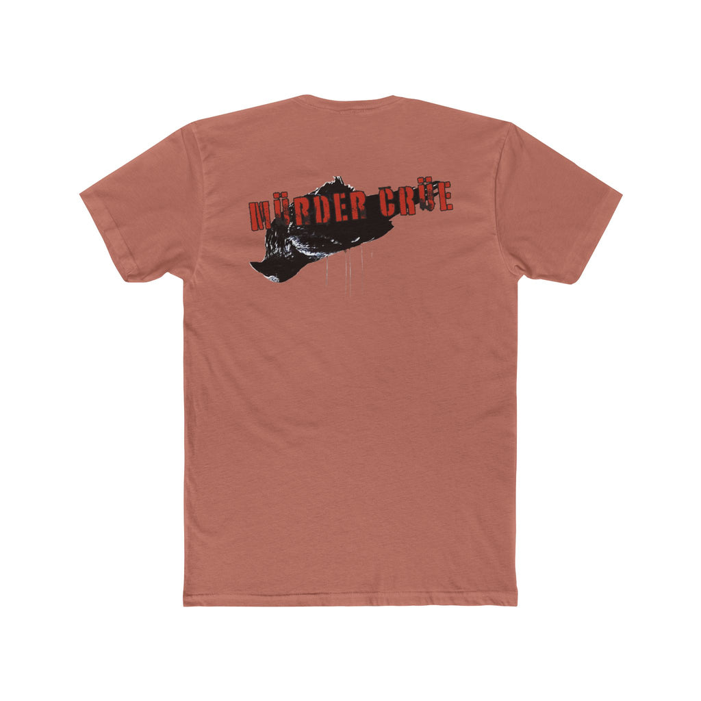 Sip Tea. Question Everything- Dallas Schmitt by Nicholas Harvey- Unisex Cotton Crew Tee with Bold Graphic Statement, Casual Wear, Street Style, Unique Gift, Everyday Comfort