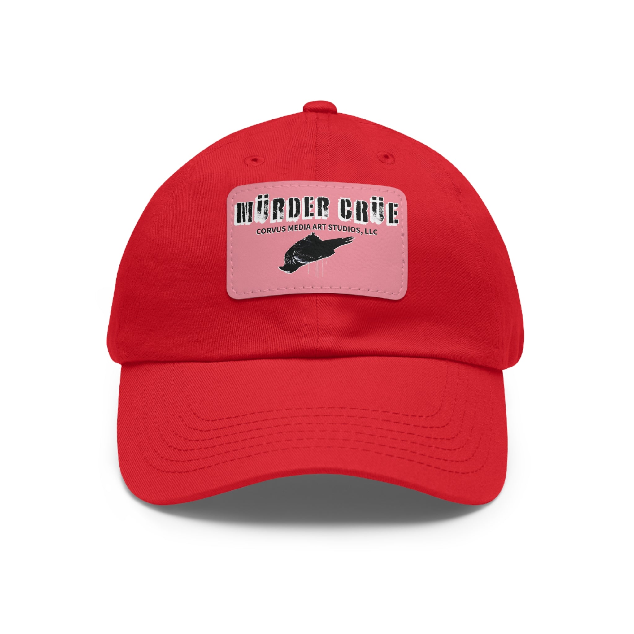 Mürder Crüe by Corvus- Dad Hat with Leather Patch - Perfect for Outdoor Adventures, Birthdays, and Everyday Wear, Casual Hat, Unique Gift, [...]