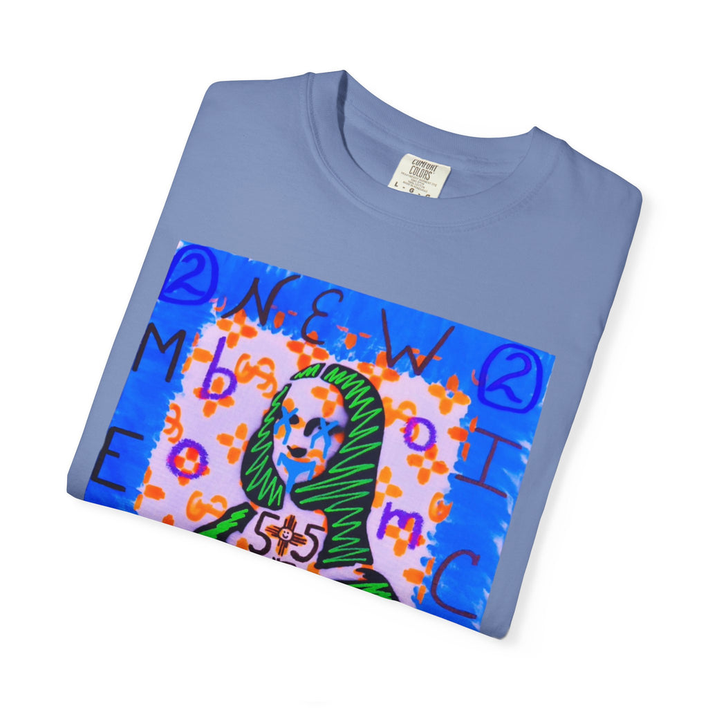 Mona Lisa T‑Shirt — Colorful Gothic Art Graphic Tee
