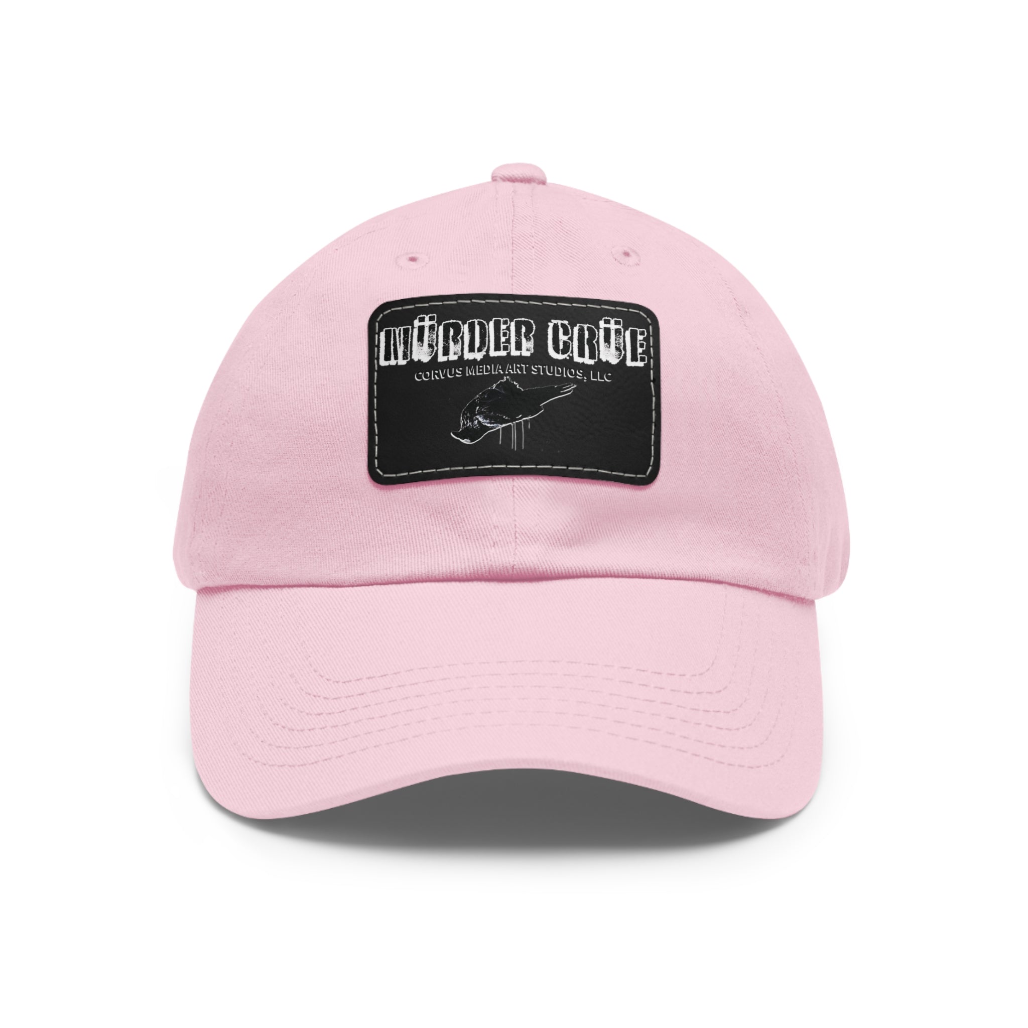 Mürder Crüe by Corvus- Dad Hat with Leather Patch - Perfect for Outdoor Adventures, Birthdays, and Everyday Wear, Casual Hat, Unique Gift, [...]