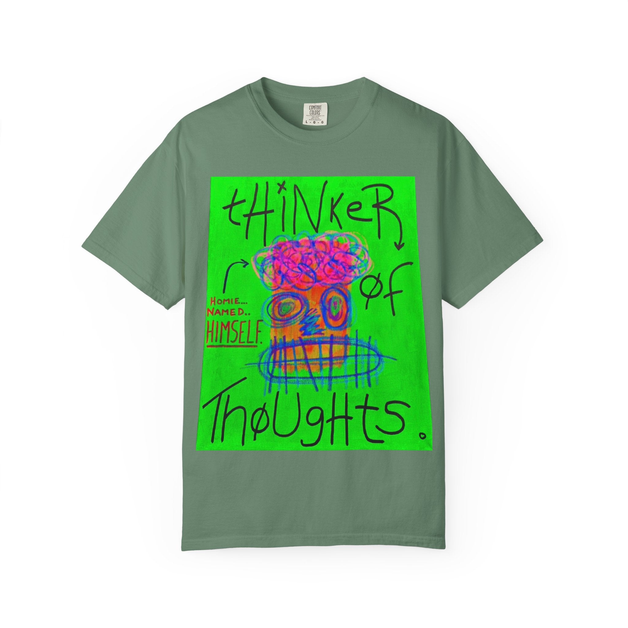 Thinker of Thoughts Graphic T-Shirt