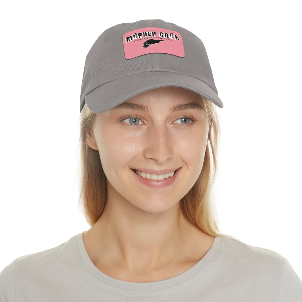 Mürder Crüe by Corvus- Dad Hat with Leather Patch - Perfect for Outdoor Adventures, Birthdays, and Everyday Wear, Casual Hat, Unique Gift, [...]