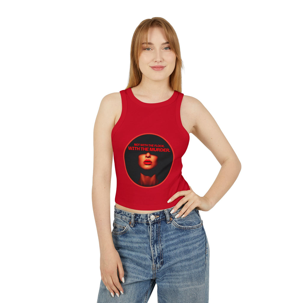 Not with the flock Racer Tank
