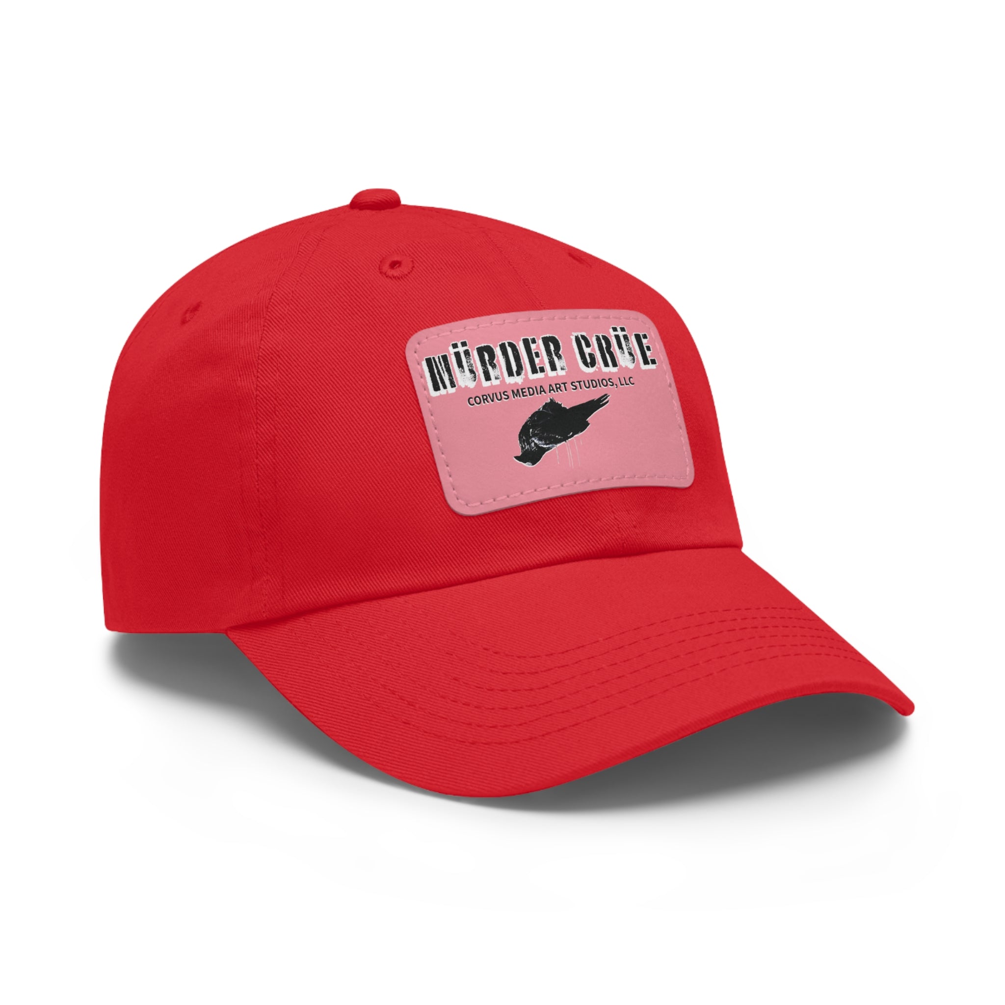 Mürder Crüe by Corvus- Dad Hat with Leather Patch - Perfect for Outdoor Adventures, Birthdays, and Everyday Wear, Casual Hat, Unique Gift, [...]