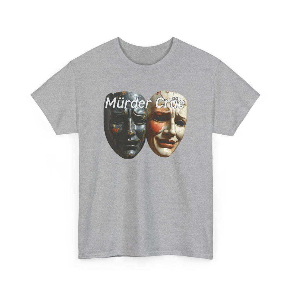 Murder Crüe Mask Tee - Dual Theater Mask Graphic T-Shirt